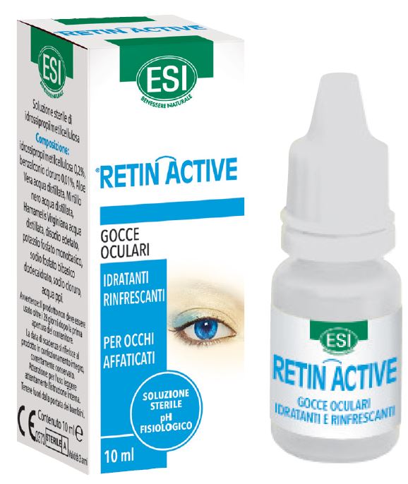 ESI RETIN ACTIVE MIRTILLO GOCCE OCULARI 1 FLACONE 10 ML - dottorbianchi.it