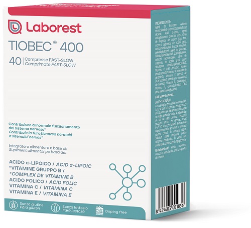TIOBEC 400 40 COMPRESSE FAST-SLOW DA 1,28 G - dottorbianchi.it
