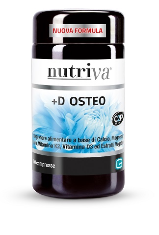 NUTRIVA +D OSTEO 60 COMPRESSE - dottorbianchi.it