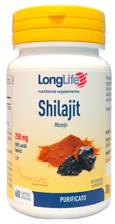 LONGLIFE SHILAJIT 60 CAPSULE - dottorbianchi.it