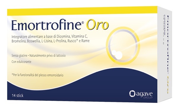 EMORTROFINE ORO 14 STICK 2 G - dottorbianchi.it
