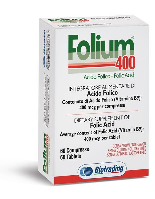 FOLIUM 400 60 COMPRESSE - dottorbianchi.it