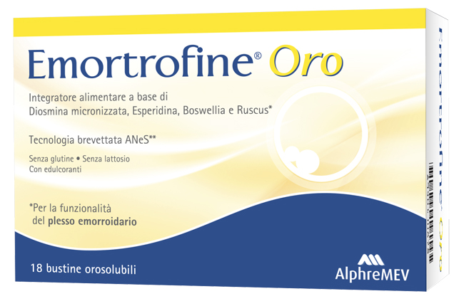 EMORTROFINE ORO 18 BUSTINE DA 3 G - dottorbianchi.it