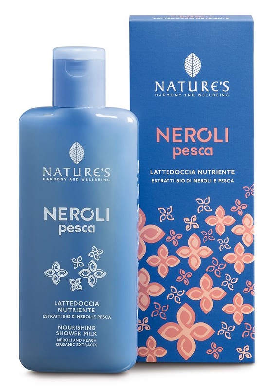 NATURE'S NEROLI E PESCA LATTE DOCCIA NUTRIENTE 200 ML - dottorbianchi.it