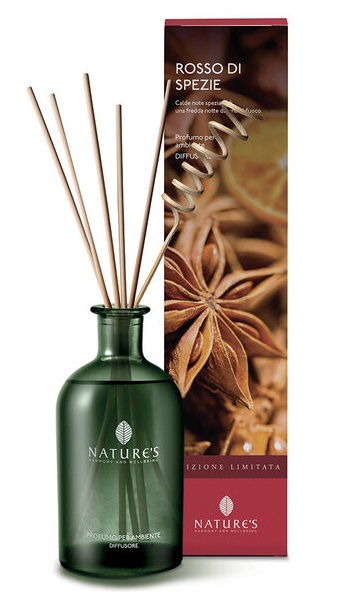 NATURE'S DIFFUSORE ROSSO DI SPEZIE 200 ML EDIZIONE LIMITATA - dottorbianchi.it