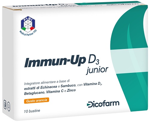 IMMUN UP D3 JUNIOR 10 BUSTINE DA 3 G - dottorbianchi.it