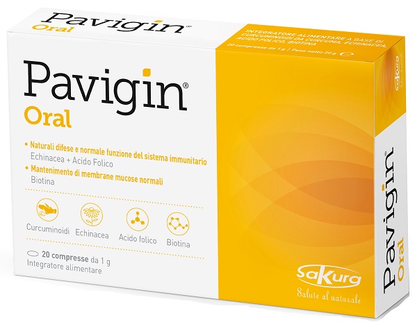 PAVIGIN ORAL 20 COMPRESSE - dottorbianchi.it