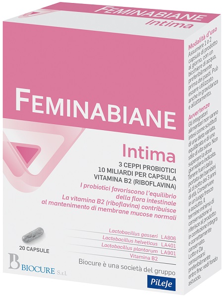 FEMINABIANE INTIMA 20 CAPSULE - dottorbianchi.it