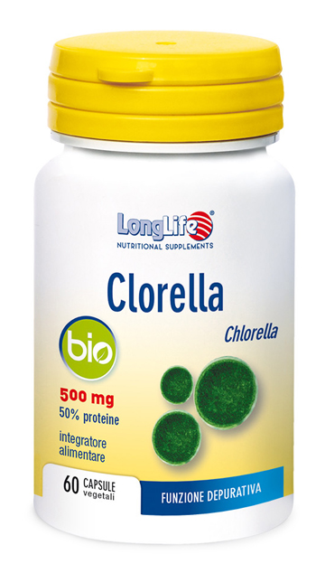 LONGLIFE CLORELLA BIO 60 CAPSULE - dottorbianchi.it