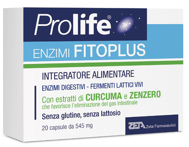 PROLIFE ENZIMI FITOPLUS 20 CAPSULE - dottorbianchi.it