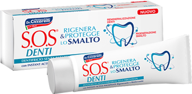 SOS DENTI DENTIFRICIO RIGENERA SMALTO 75 ML - dottorbianchi.it