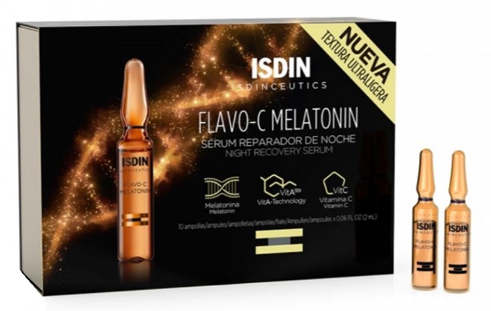 ISDINCEUTICS FLAVO C MELATONIN 30 FIALE - dottorbianchi.it