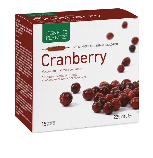 CRANBERRY BIOLOGICO 15 AMPOLLE BEVIBILI DA 15 ML - dottorbianchi.it