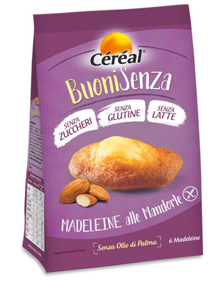 CEREAL BUONISENZA MADELEINE ALLE MANDORLE 180 G - dottorbianchi.it