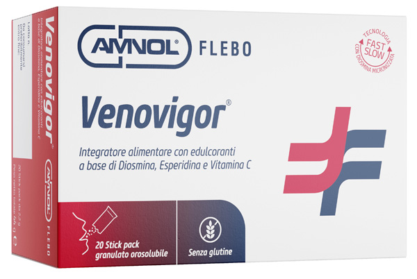 VENOVIGOR 20 STICK PACK GRANULATO OROSOLUBILE - dottorbianchi.it