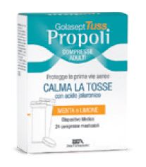 GOLASEPT TUSS PROPOLI CPR TOSSE DISPOSITIVO MEDICO COMPRESSE MASTICABILI ALLA PROPOLI IN ASTUCCIO - dottorbianchi.it