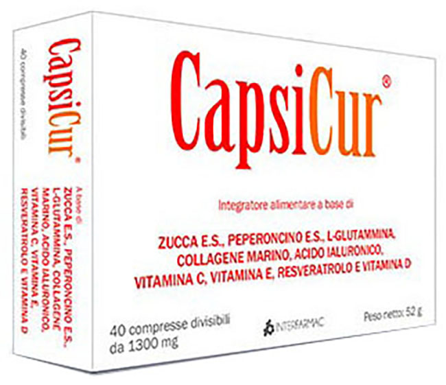 CAPSICUR 40 COMPRESSE - dottorbianchi.it