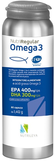 NUTRIREGULAR OMEGA 3 80 CAPSULE - dottorbianchi.it