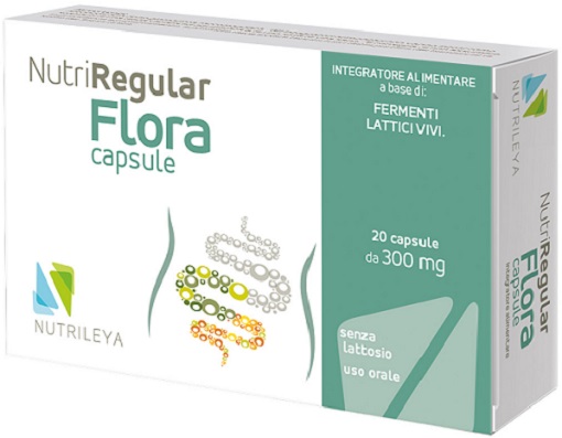NUTRIREGULAR FLORA 20 CAPSULE - dottorbianchi.it