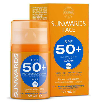 SUNWARDS FACE CREAM SPF 50+ 50 ML - dottorbianchi.it
