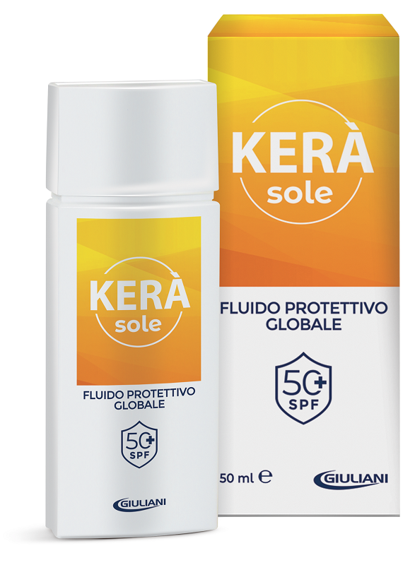 KERA' SOLE FLUIDO PROTETTIVO GLOBALE SPF 50+ 50 ML - dottorbianchi.it