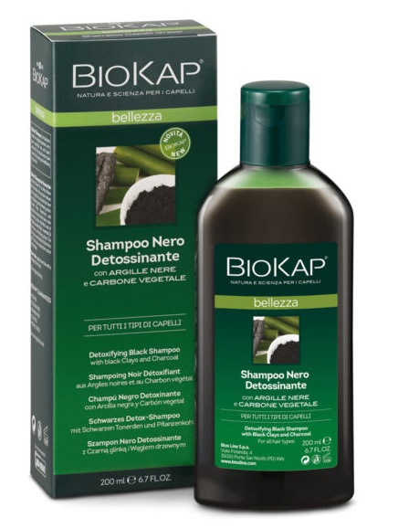 BIOKAP SHAMPOO NERO DETOSSINANTE 200 ML - dottorbianchi.it