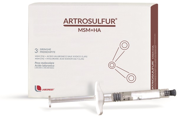 ARTROSULFUR MSM+HA 3 SIRINGHE PRERIEMPITE - dottorbianchi.it