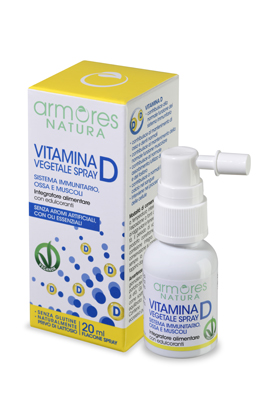 ARMORES NATURA VITAMINA D VEGETALE SPRAY 20 ML - dottorbianchi.it