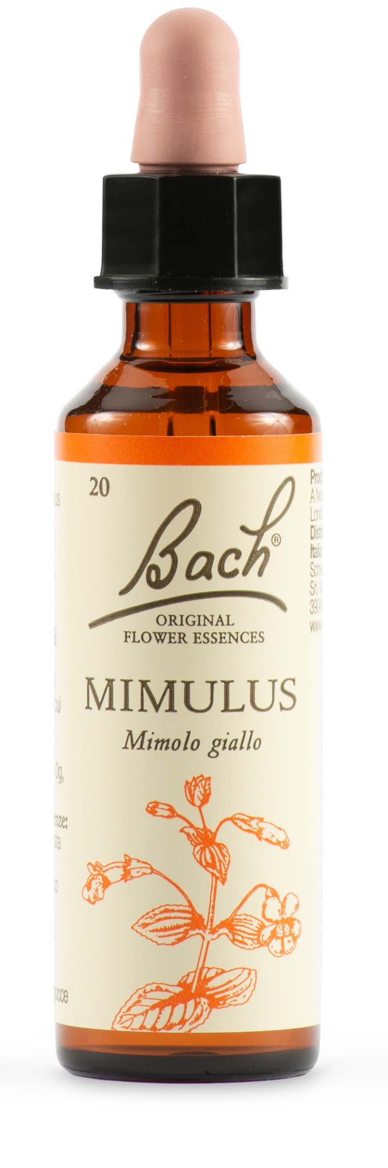 MIMULUS BACH ORIG 20 ML - dottorbianchi.it
