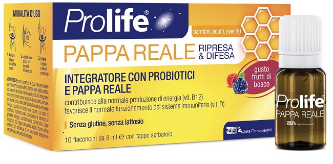 PROLIFE PAPPA REALE 10 FLACONI DA 8 ML - dottorbianchi.it