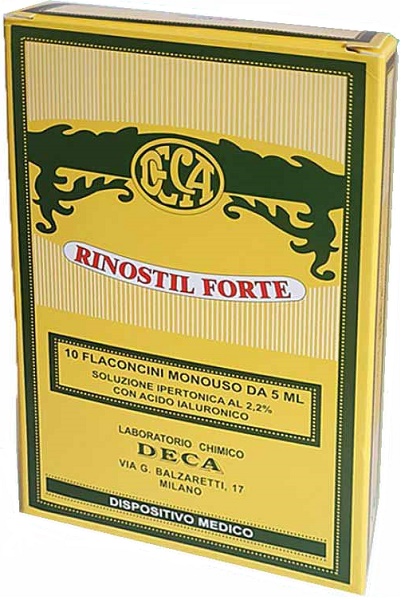 RINOSTIL FORTE SOLUZIONE IPERTONICA 10 FLACONCINI MONOUSO DA 5 ML - dottorbianchi.it