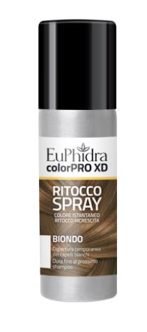 EUPHIDRA COLORPRO XD TINTURA RITOCCO SPRAY CAPELLI BIONDO 75 ML - dottorbianchi.it