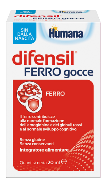 DIFENSIL FERRO GOCCE 20 ML - dottorbianchi.it