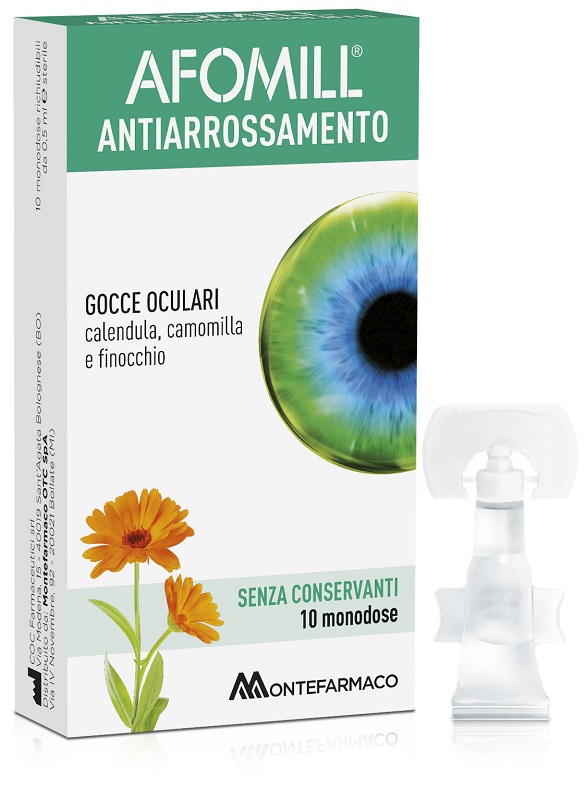 AFOMILL ANTIARROSSAMENTO SENZA CONSERVANTI 10 FIALE DA 0,5 ML - dottorbianchi.it