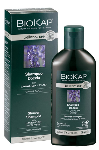 BIOKAP BELLEZZA BIO SHAMPOO DOCCIA COSMOS ECOCERT 200 ML - dottorbianchi.it