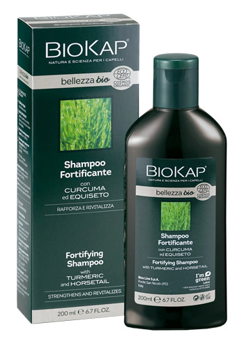 BIOKAP BELLEZZA BIO SHAMPOO FORTIFICANTE COSMOS ECOCERT 200 ML - dottorbianchi.it