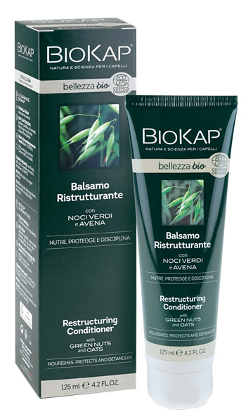 BIOKAP BELLEZZA BIO BALSAMO RISTRUTTURANTE COSMOS ECOCERT 125 ML - dottorbianchi.it