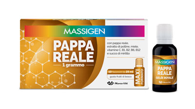 MASSIGEN PAPPA REALE 10 FLACONI DA 25 ML - dottorbianchi.it