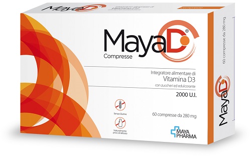 MAYA D 60 COMPRESSE MASTICABILI DA 280 MG - dottorbianchi.it