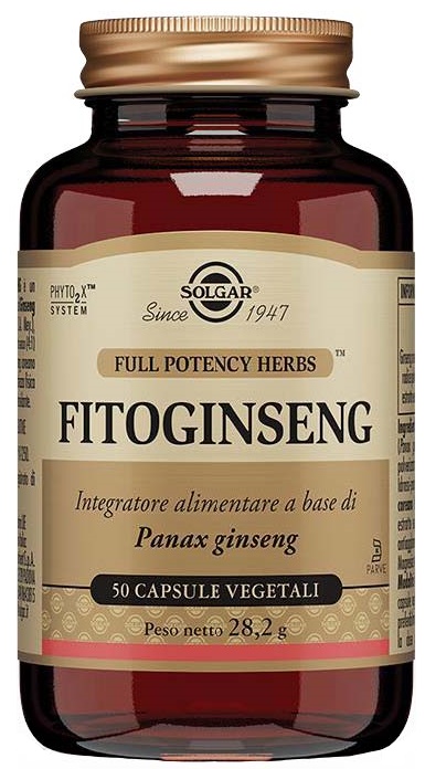 FITOGINSENG 50 CAPSULE VEGETALI - dottorbianchi.it