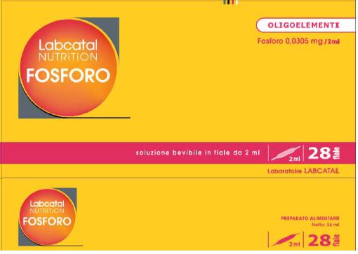 LABCATAL NUTRITION FOSFORO 28 FIALE X 2 ML - dottorbianchi.it
