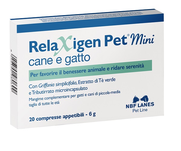 RELAXIGEN PET MINI BLISTER 20 COMPRESSE - dottorbianchi.it