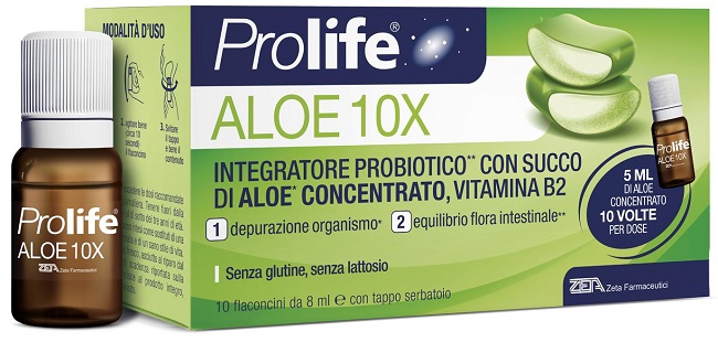 PROLIFE ALOE 10 FLACONI X 8 ML - dottorbianchi.it