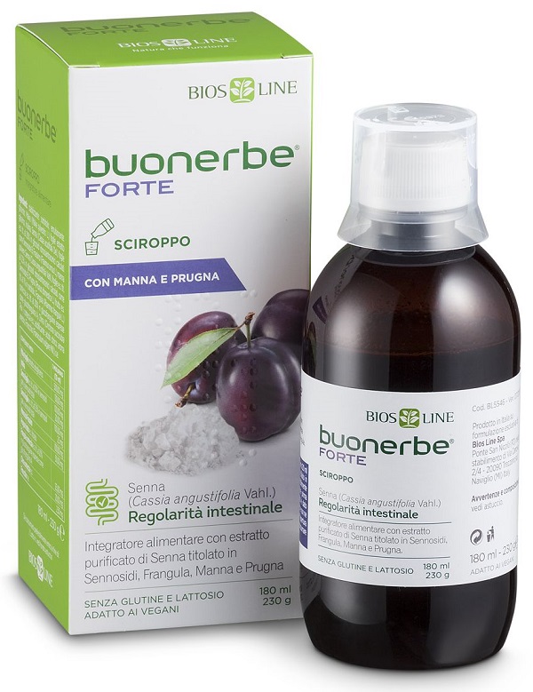 BUONERBE FORTE SCIROPPO 180 ML - dottorbianchi.it