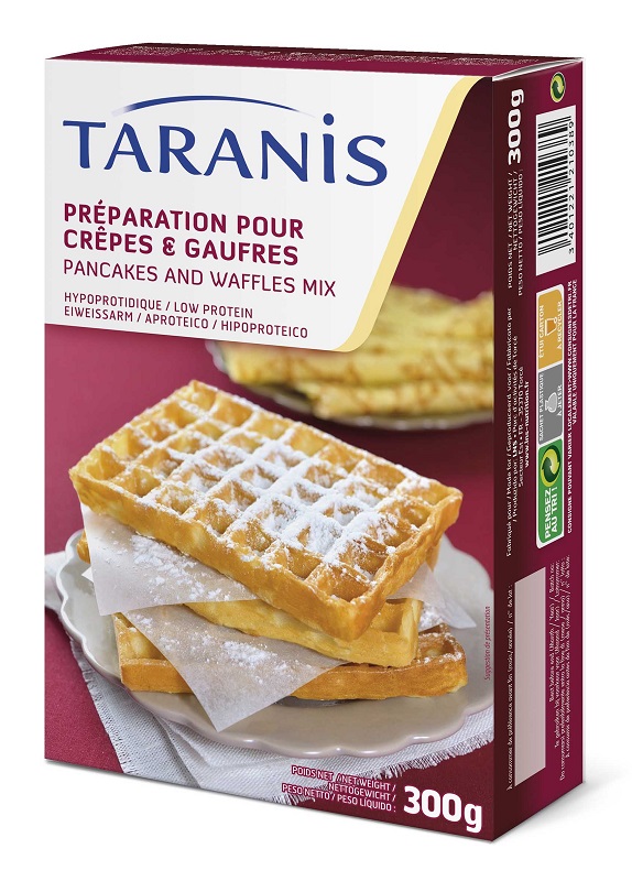 TARANIS PREPARATO PER CREPES E WAFFLES 300 G - dottorbianchi.it