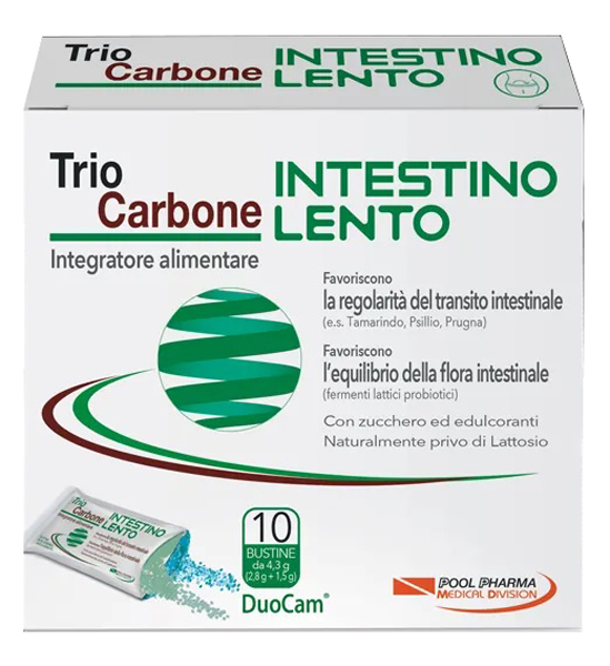 TRIOCARBONE INTESTINO LENTO 10 BUSTINE - dottorbianchi.it