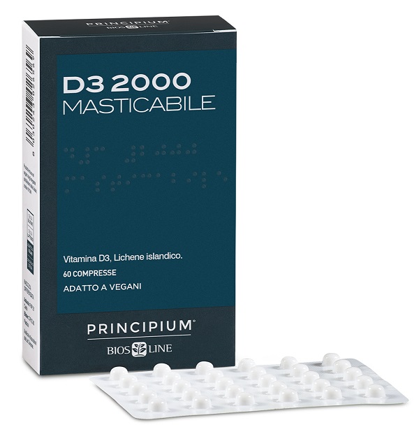 PRINCIPIUM D3 2000 VEGETALE 60 COMPRESSE - dottorbianchi.it