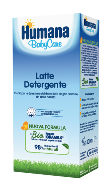 HUMANA BABY CARE LATTE DETERGENTE 300 ML - dottorbianchi.it