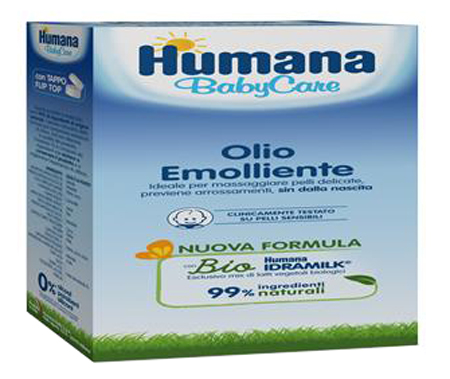 HUMANA BABY CARE OLIO EMOLLIENTE 250 ML - dottorbianchi.it