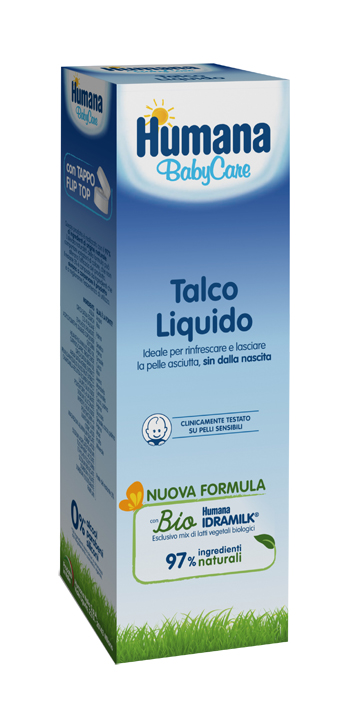 HUMANA BABY CARE TALCO LIQUIDO 100 ML - dottorbianchi.it